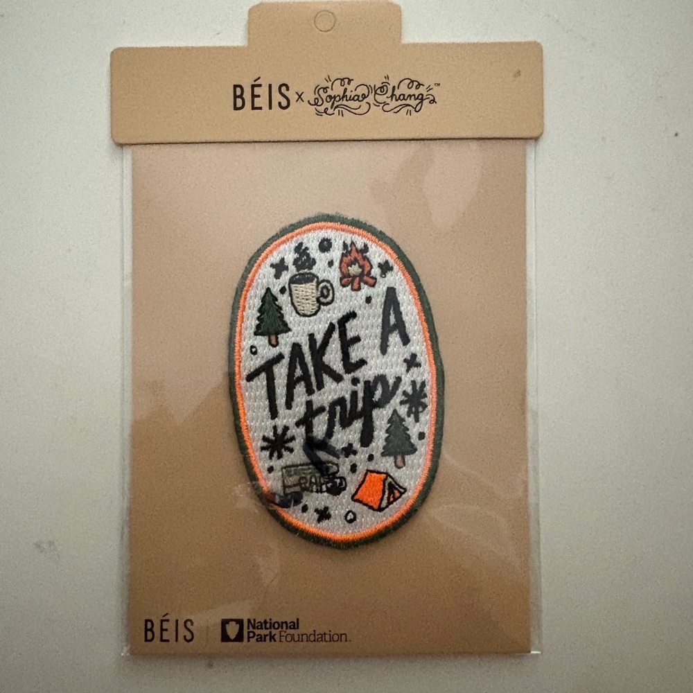 NWT Beis The Patch in Take a Trip Beis Patch